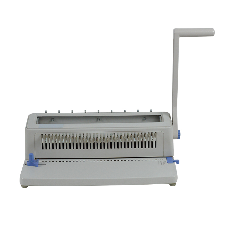 Manual double wire binding machine