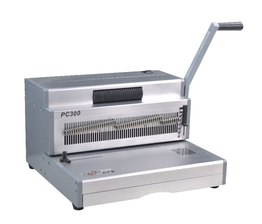 A3 A4 Spiral Binding Machine & Electric Inserter PC300