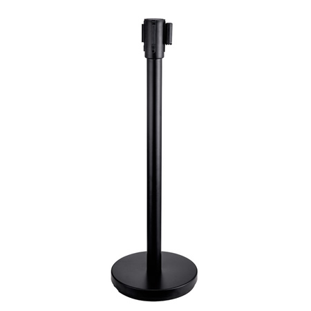 Retractable Belt barrier queue line