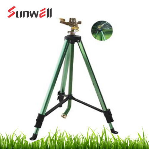 Metal Impulse Sprinkler With Tripod Base
