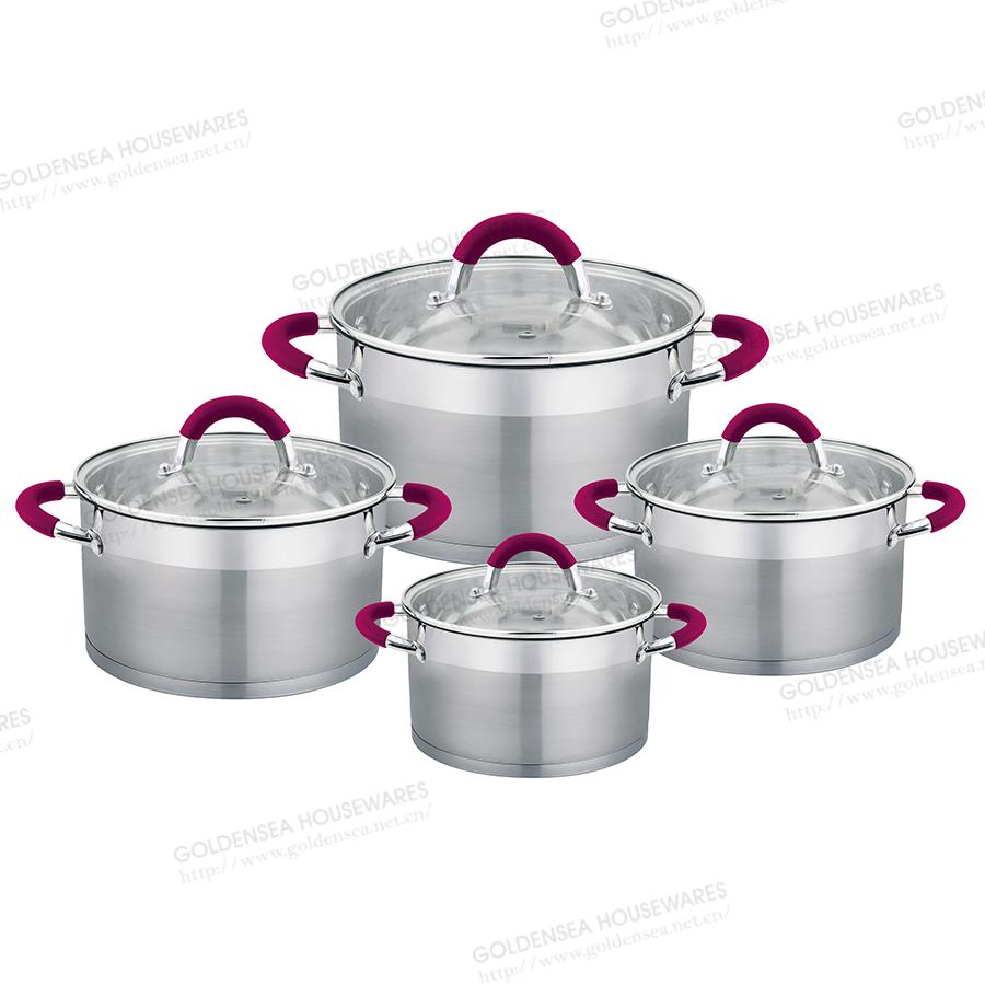 Stainless steel cookware set