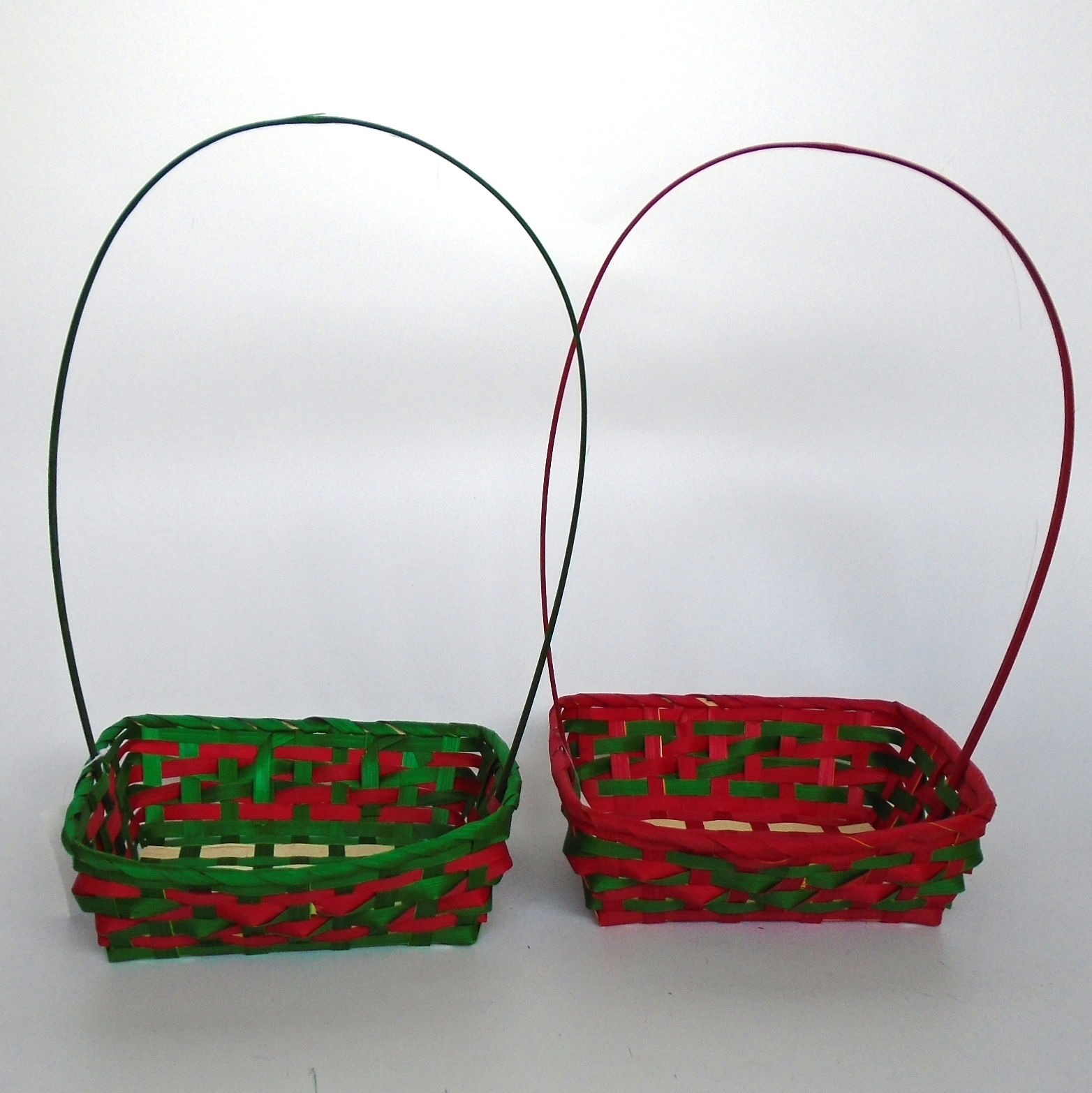 Xmas Bamboo Basket