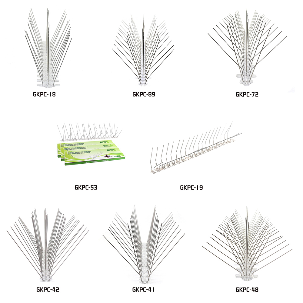 Defender Stainless Steel /Plastic Anti Bird pigeon Spike Bird pigeon control spikes