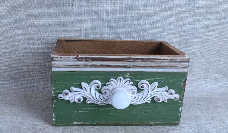 Wood planter