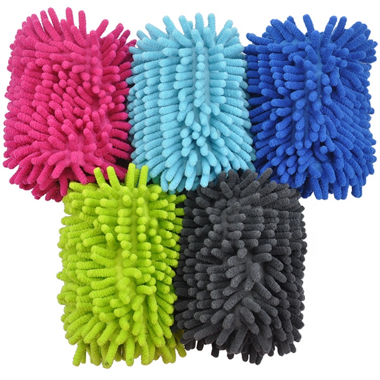 Absorbing Mop Cleaning Mop Fabric Chenille Microfiber Flat Mop