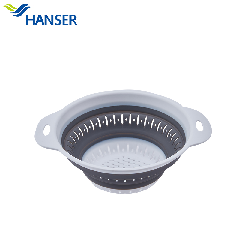Hanser Fold the drain basket