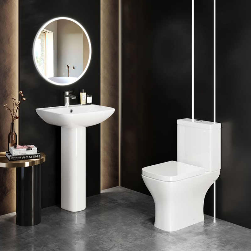 Morden toilet