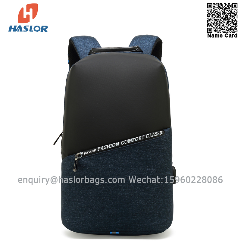 014a#Travel Laptop Backpack 15.6 Inch Large Computer Backpack Water-Repellent School Daypack with USB Charging Port