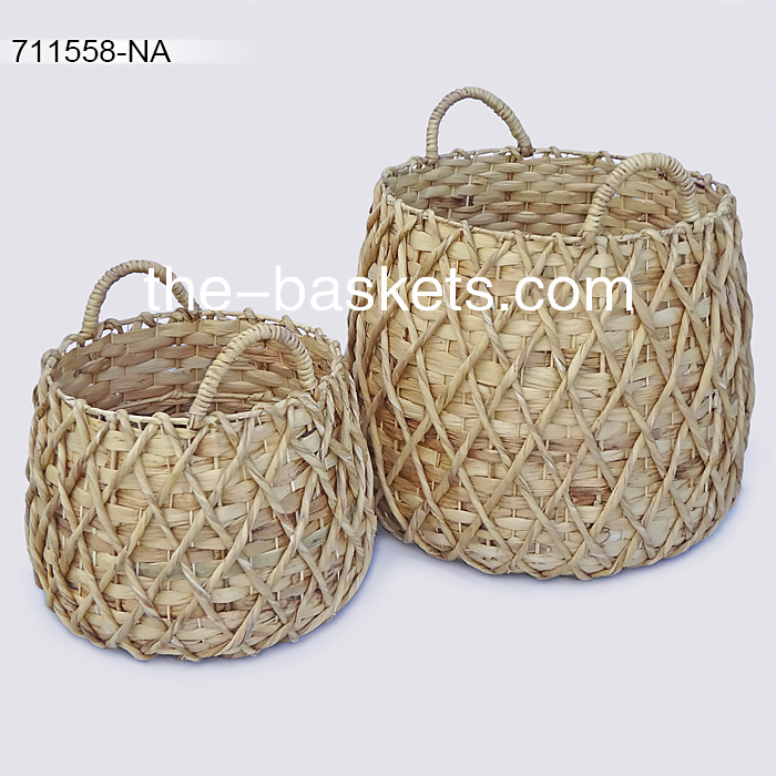 0-Water hyacinth basket