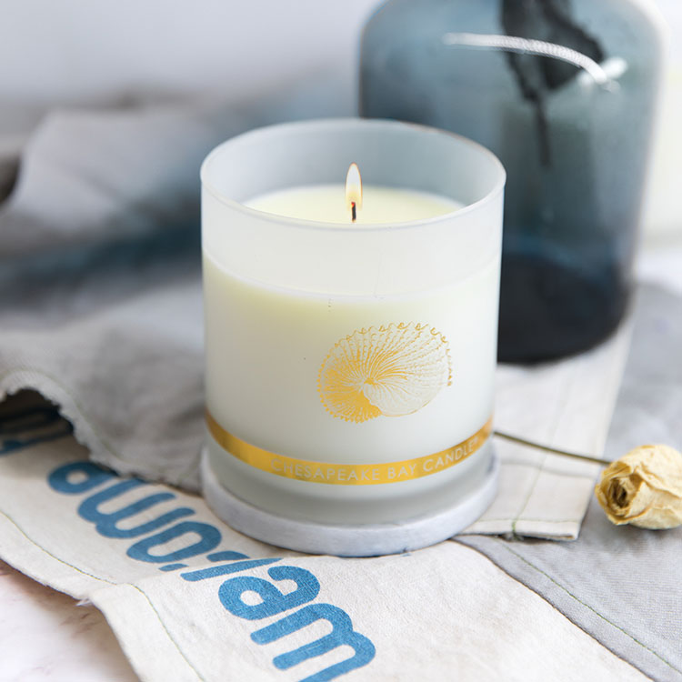 Candle holder soy wax scented candle glass candle jar