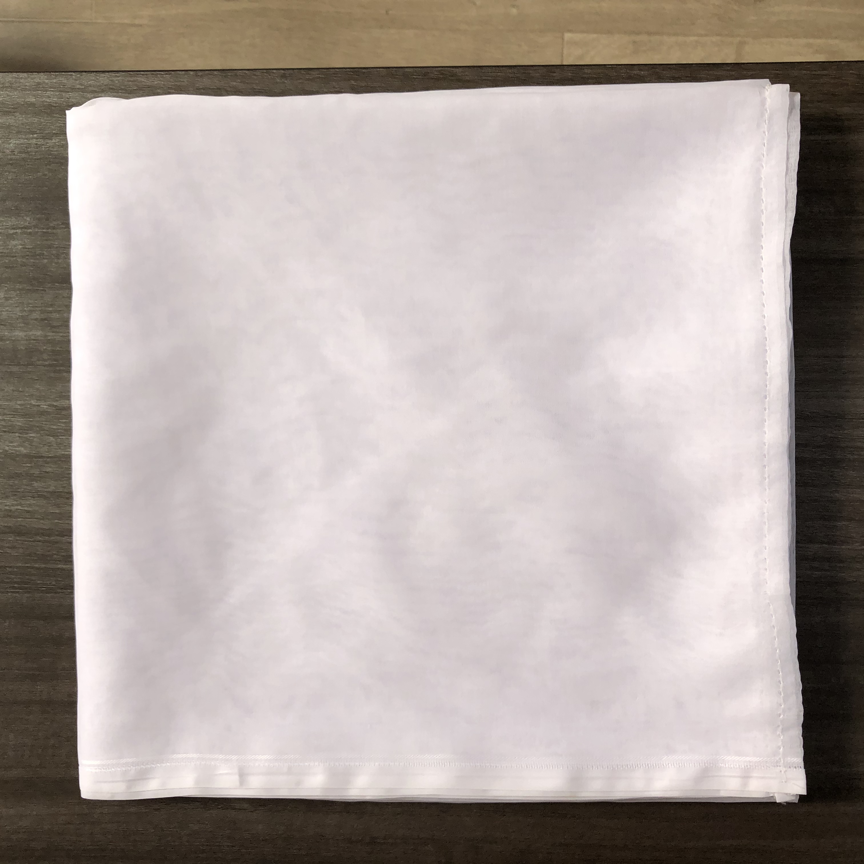 Arabic square, HD twist jacquard white scarf,