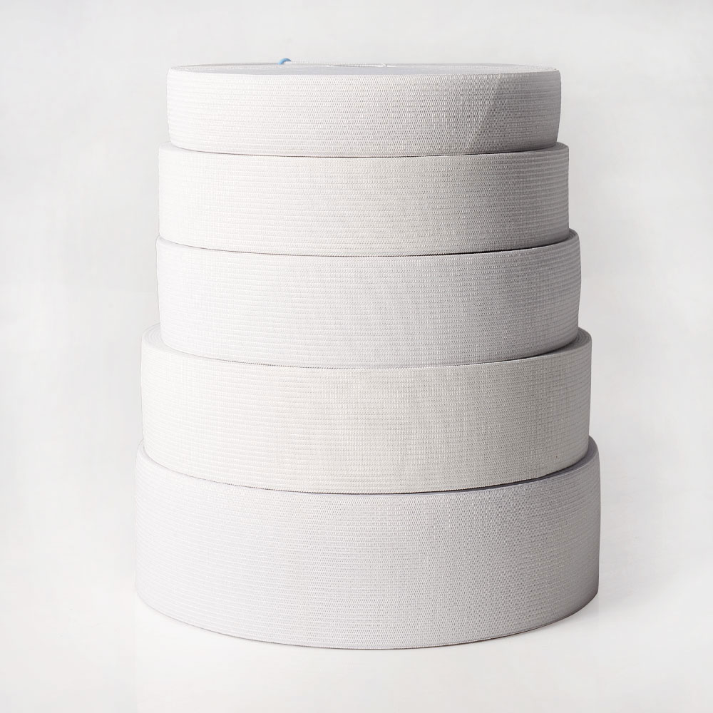 20mm 25mm 30mm 35mm 40mm 50mm 4.1g/cm.m Knitted Elastic Band
