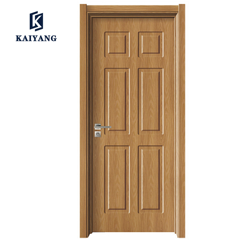 Popular Interior MDF PVC door bedroom Wooden Door Design
