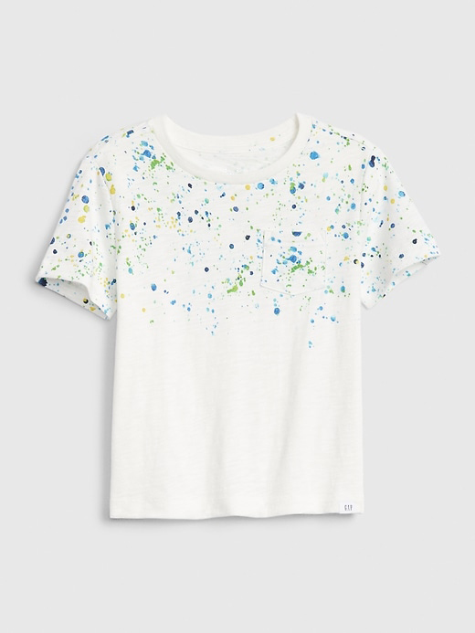 Toddler Splatter Pocket T-Shirt
