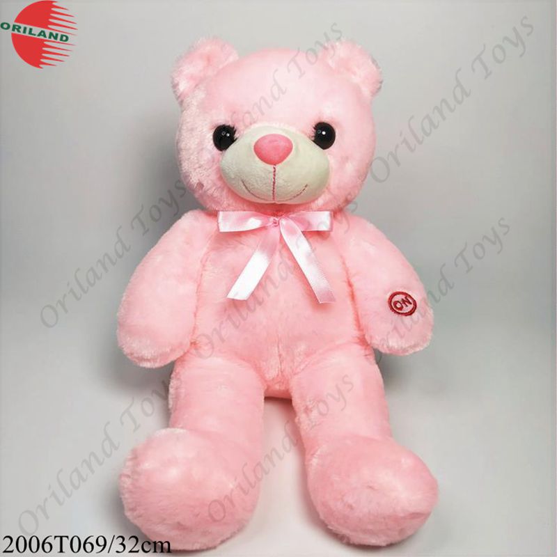 Kids light up plush toys flah light led colorful teddy bear customized stuffed toy