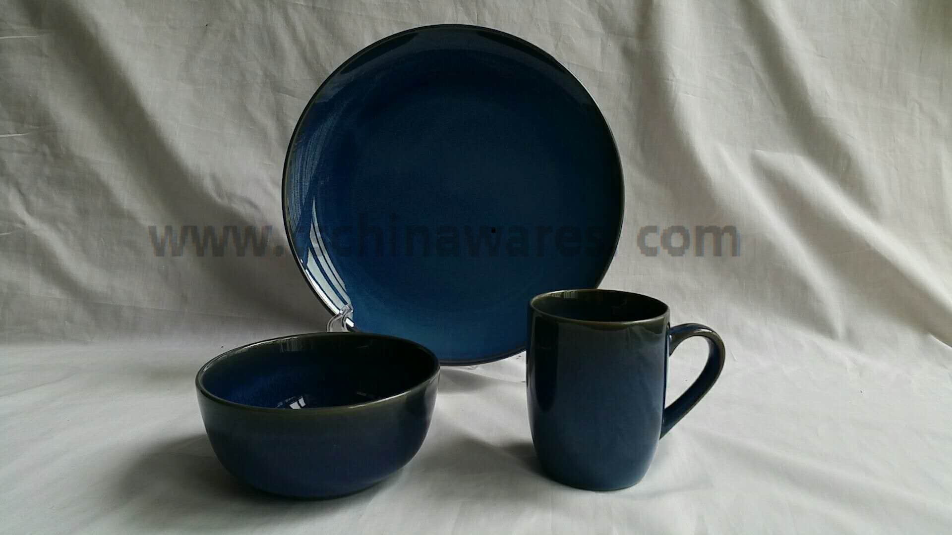 Reactive Glaze Dinnerware Set