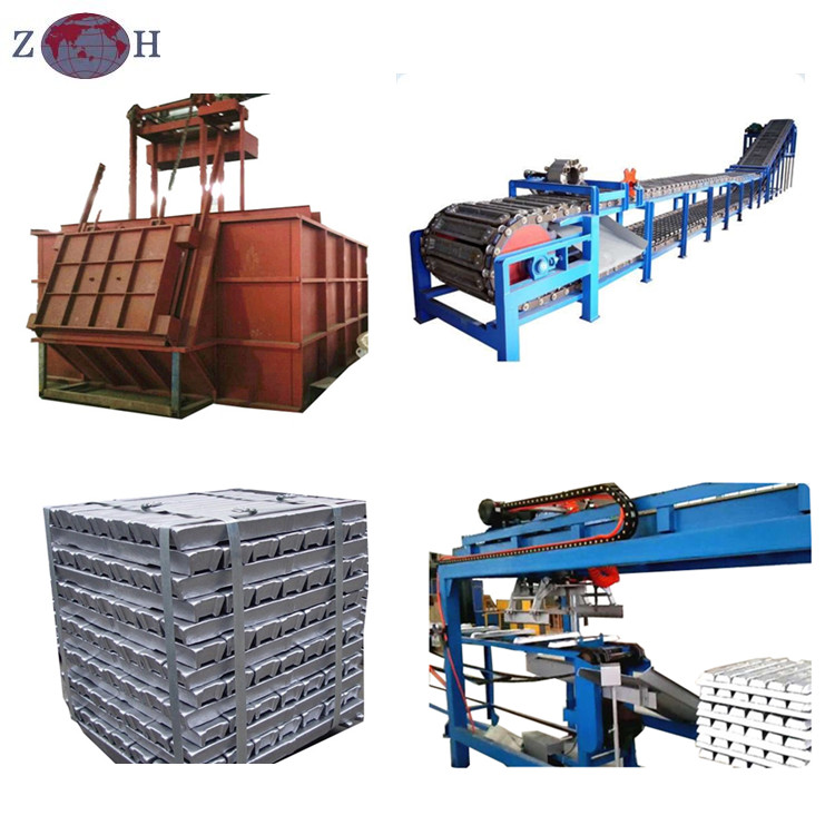 Aluminum ingot casting line