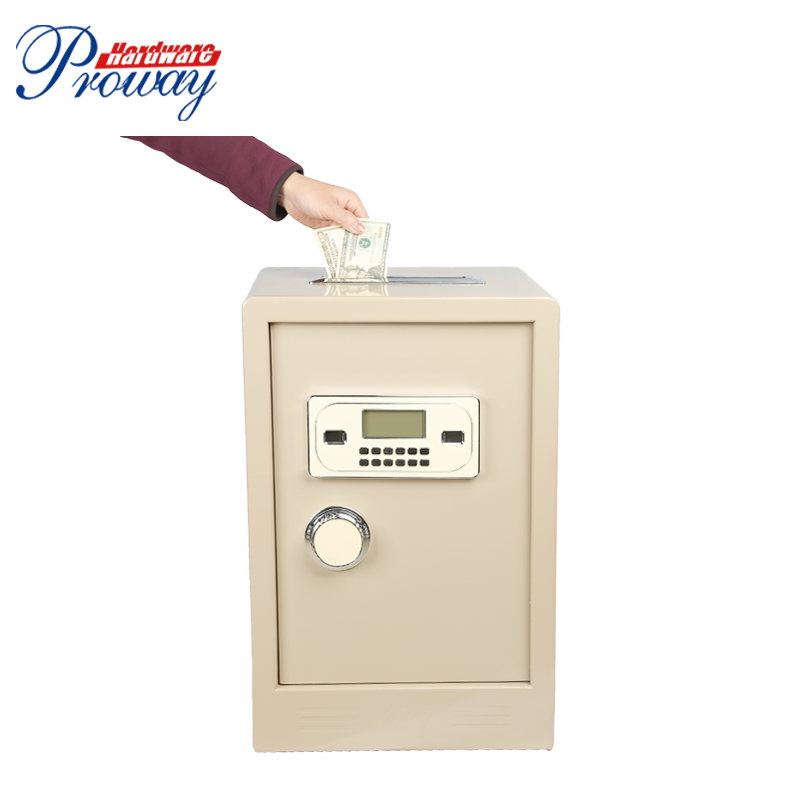 Heavy duty electronic deposit safe box