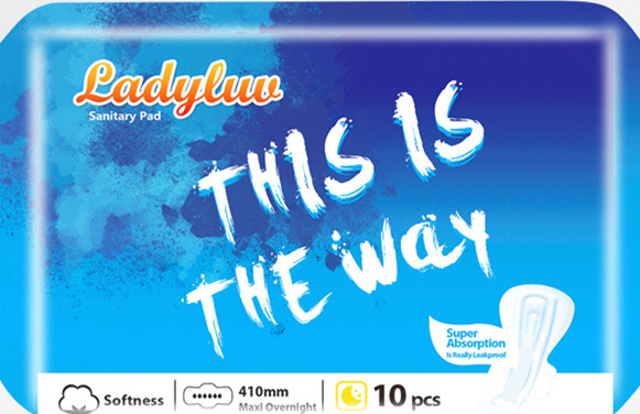 Japan Brand SAP Overnight Dryness Feminine Sanitary Pads Sanitary Napkin