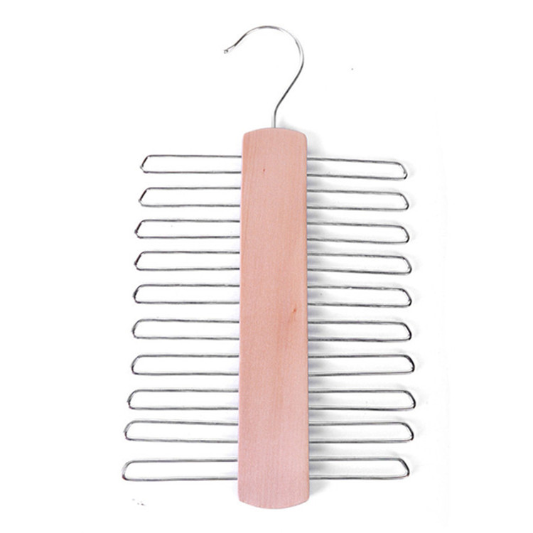 Custom Multifunction Wooden Tie Hanger