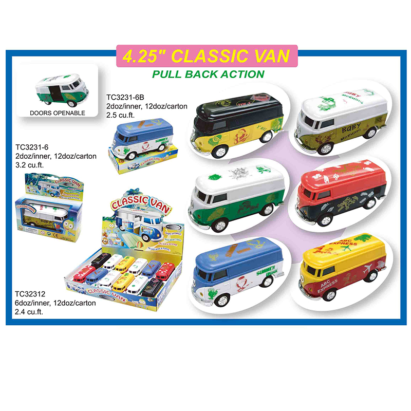 Pullback Picnic Car