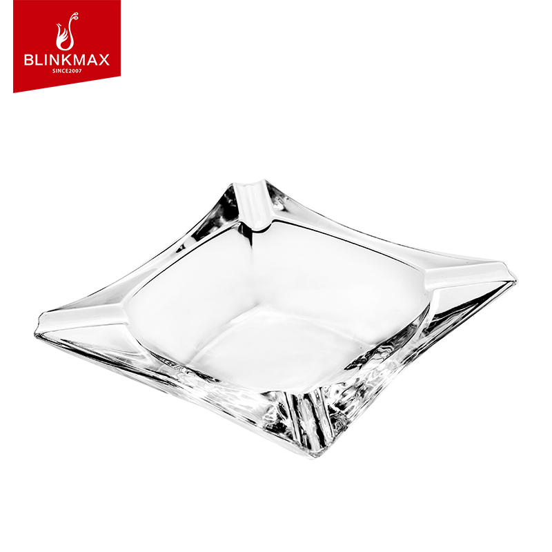 Blinkmax Glass Crystal Ashtray