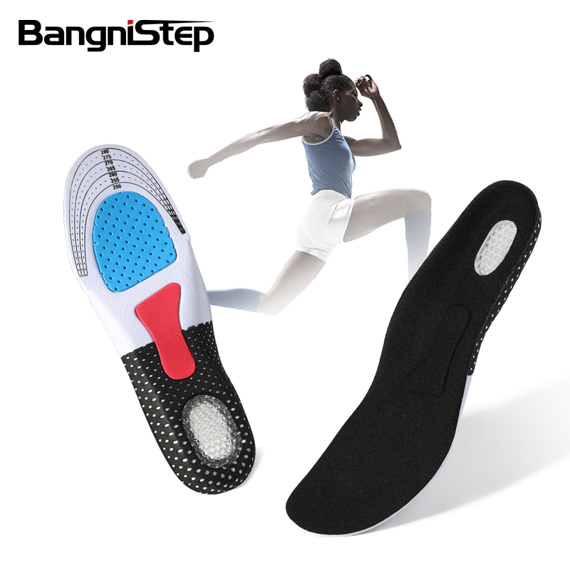 Bangni Arch Support Nonslip Shock Absorption EVA Sport Insole