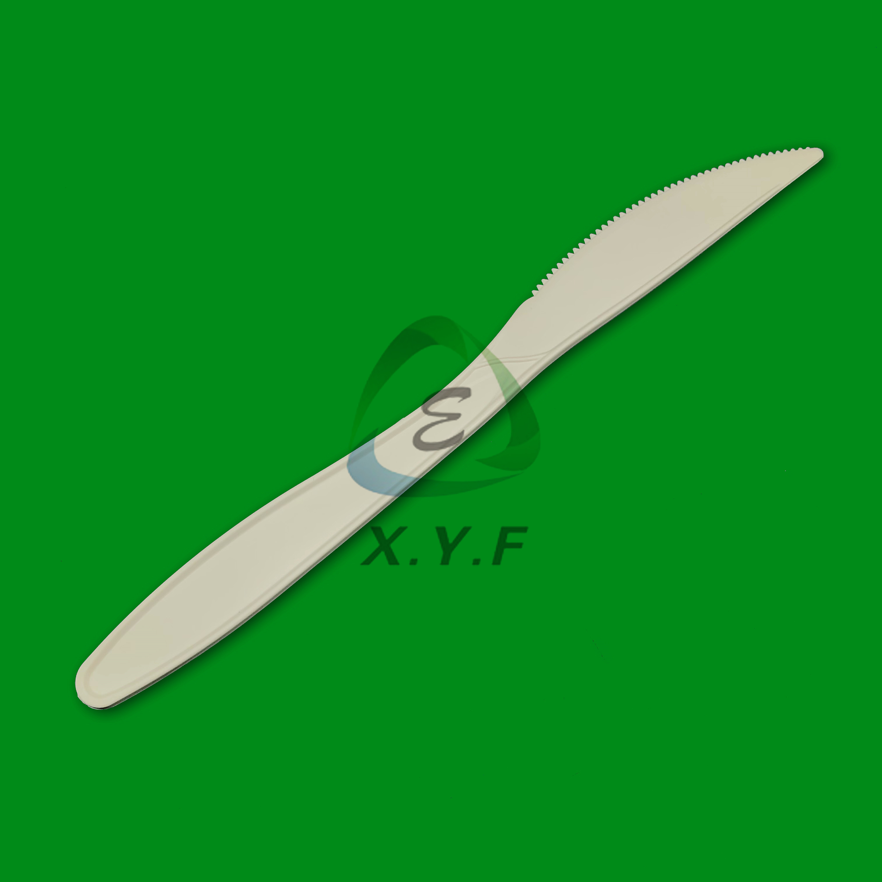 100% biodegradable and compostable CPLA dinner knife