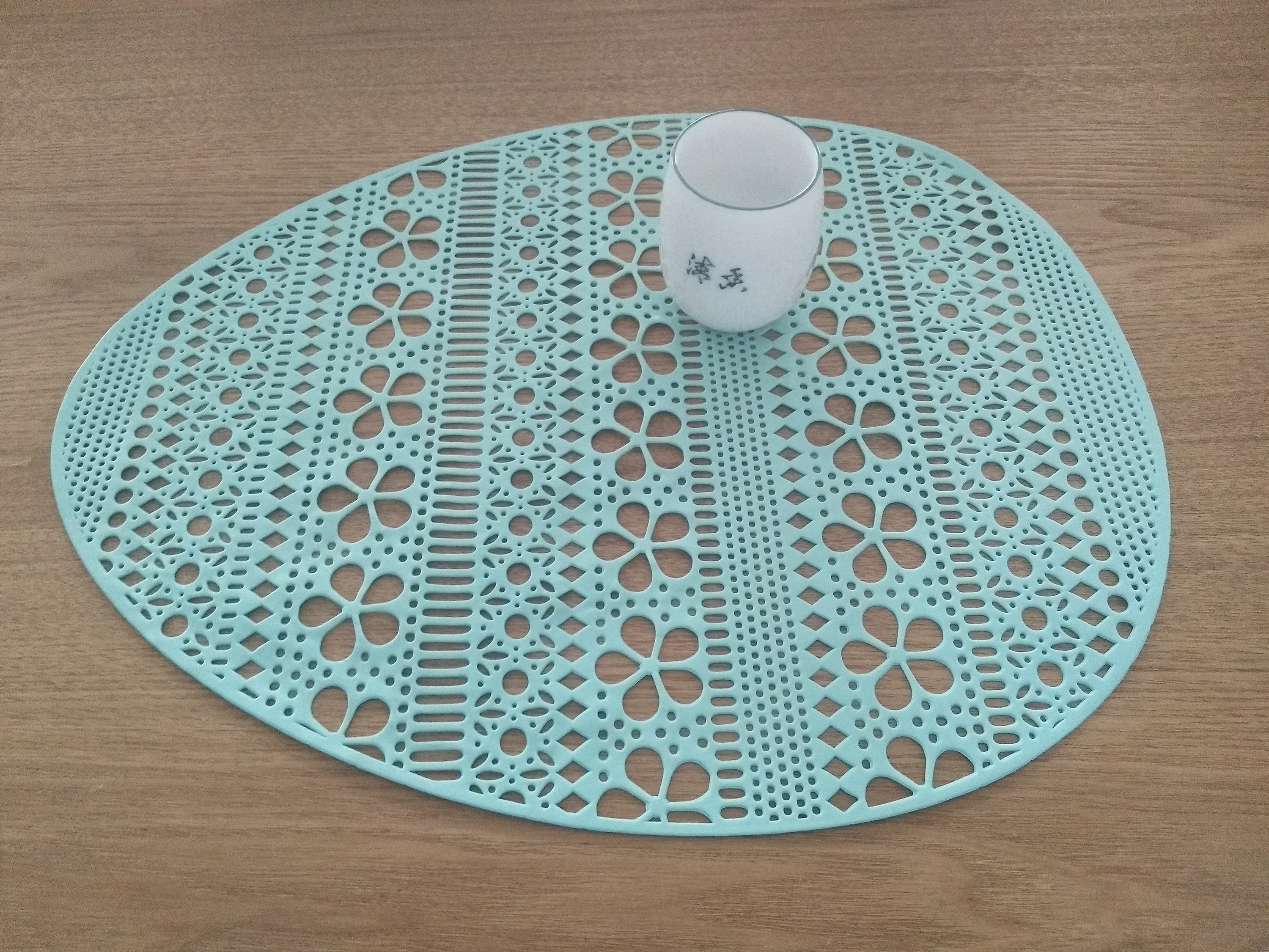 PVC hollow out mat