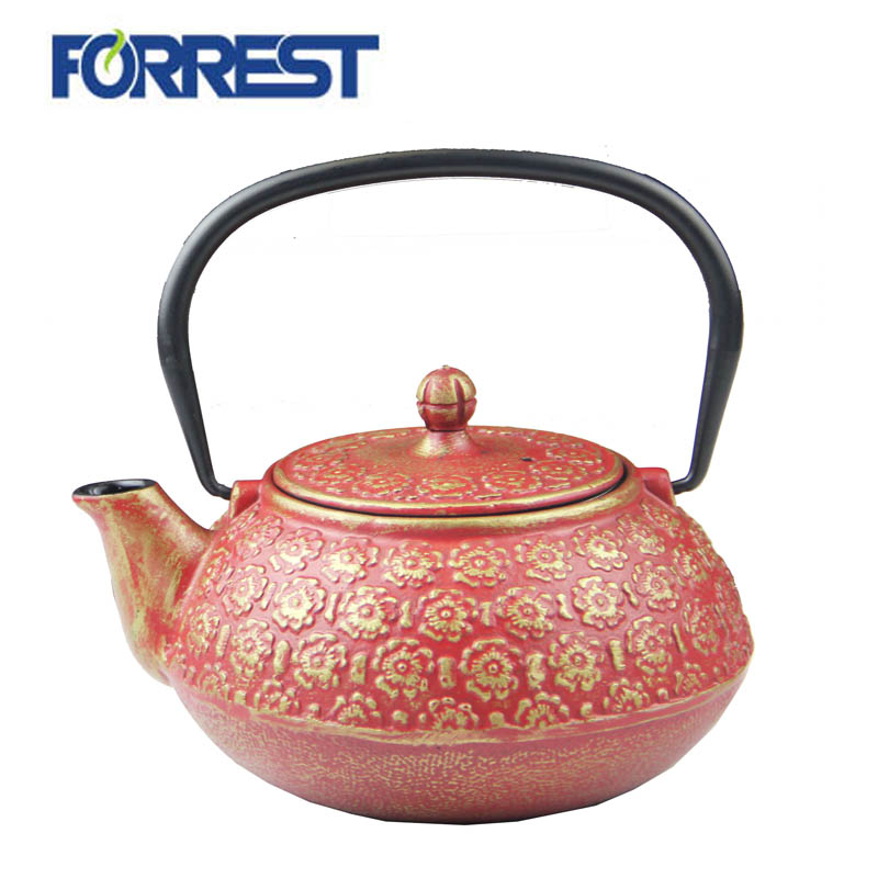 cast iron teapot