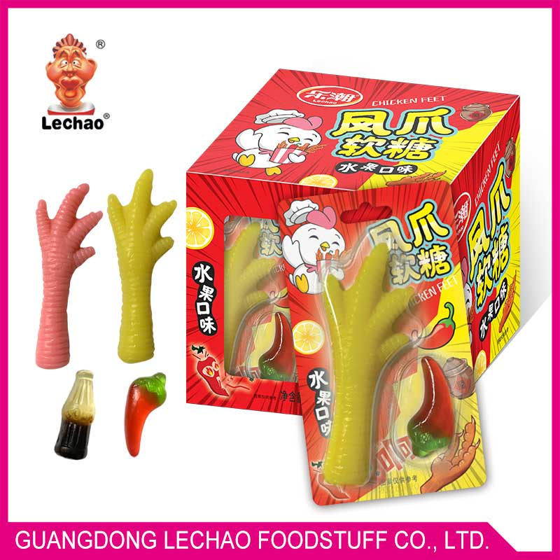 Chicken claw gummy candy