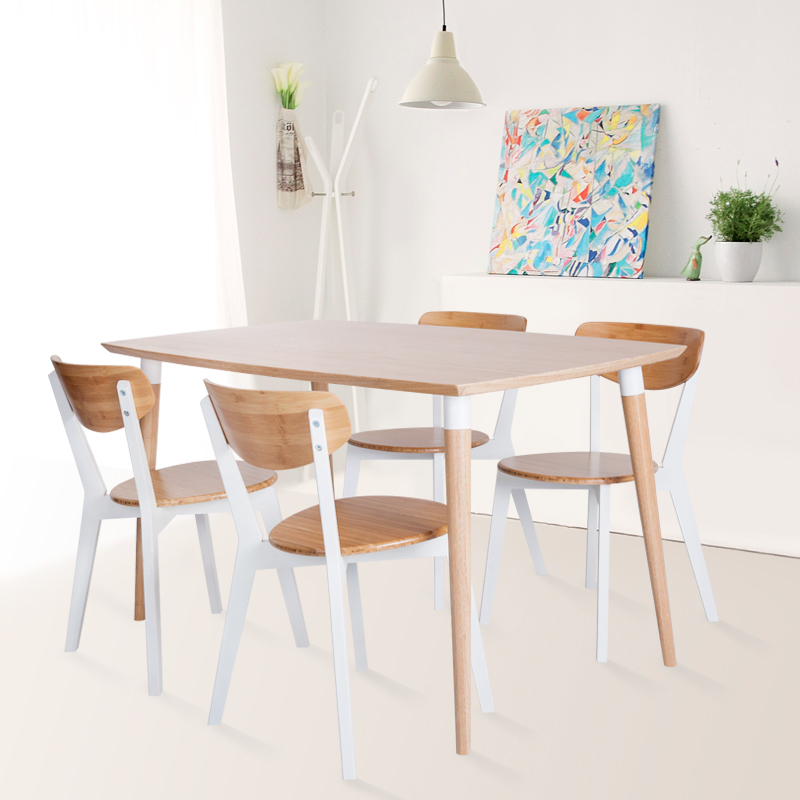bamboo furniture，bamboo dining table and chairs