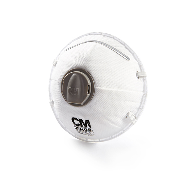 KN95 Cup Style Dust mak with valve