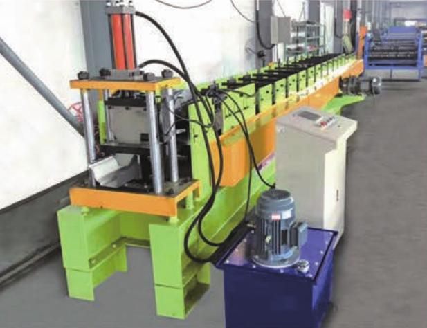 Steel U Gutter Roll Forming Machine