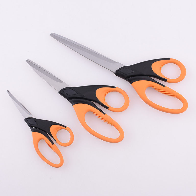 3pcs titanium coated household scissors