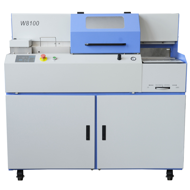 Side glue high speed bookbinding machine hot glue binding machine