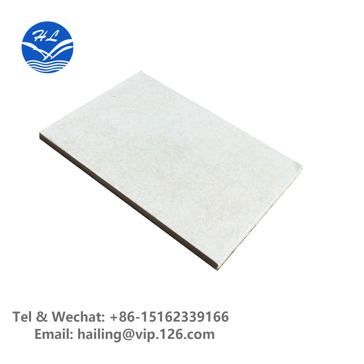 Non-asbestos 6mm Fiber Cement Board for Wall and Ceiling