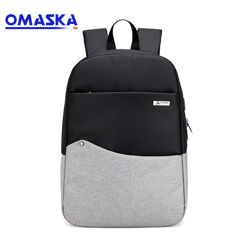 Hot selling waterproof 15 inch laptop backpack with usb charger travel business leisure charging backpack usb