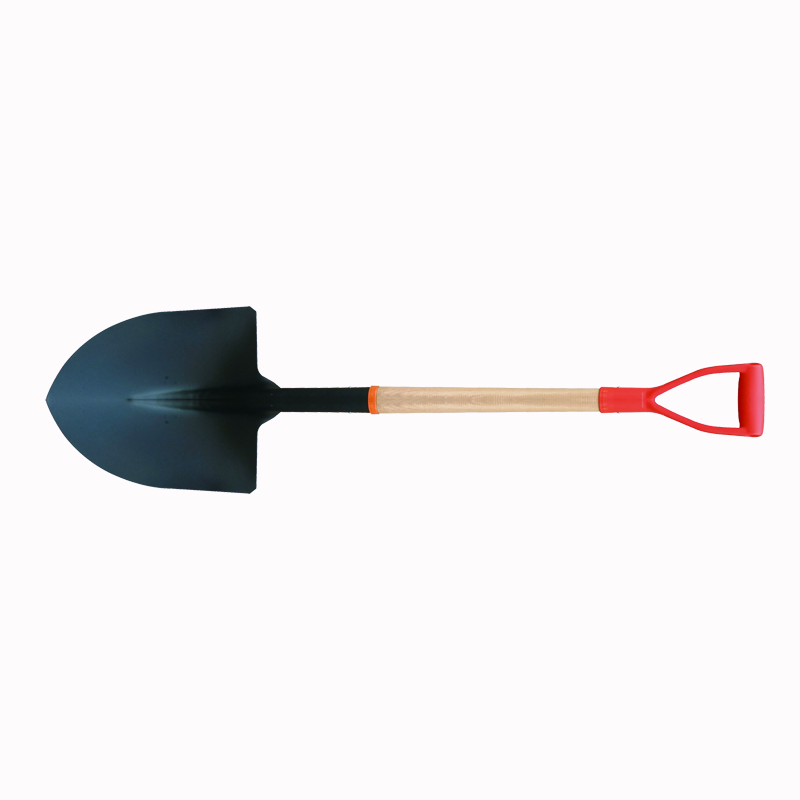 Round Shovel Wooden Handle Pb PVC Grip