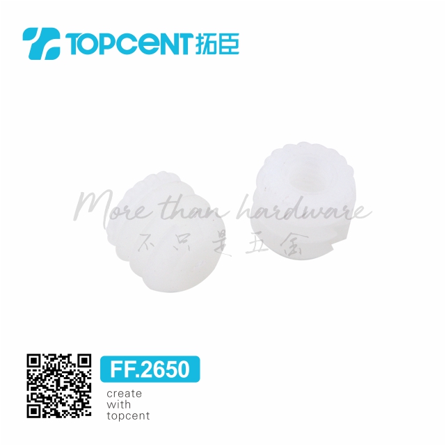 FF.2650 Furniture connector plastic nut