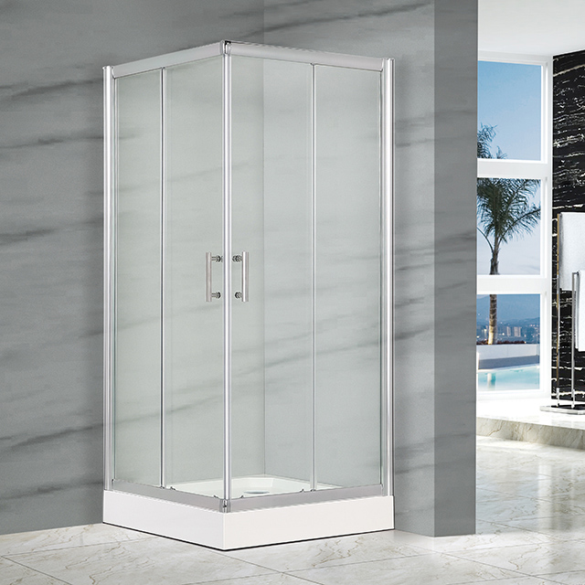 corner shower enclosure