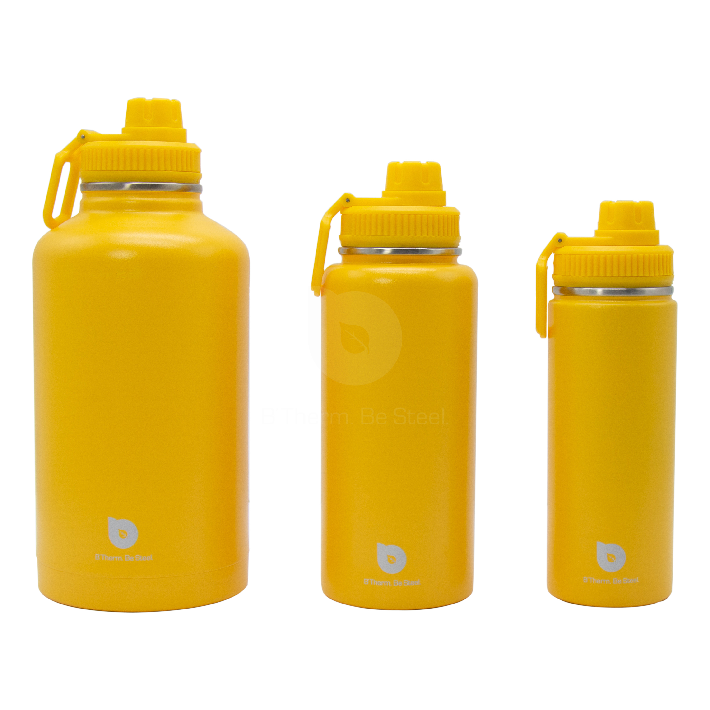 Insulated Sport Water Bottle Stainless Steel Vacuum 17 oz 32 oz 64 oz
