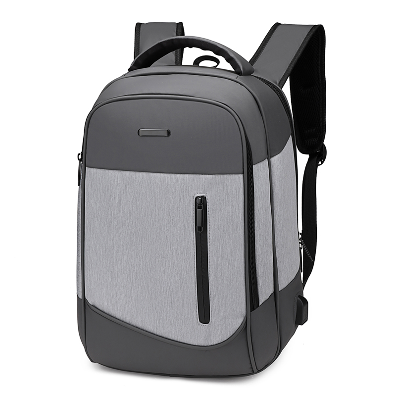 Men's backpack USB charging anti-theft sleeve on a 16-inch computer business and leisure travel student backpack