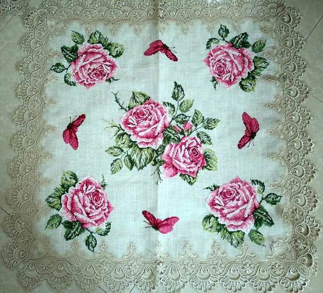 Embroidered Tablerunner