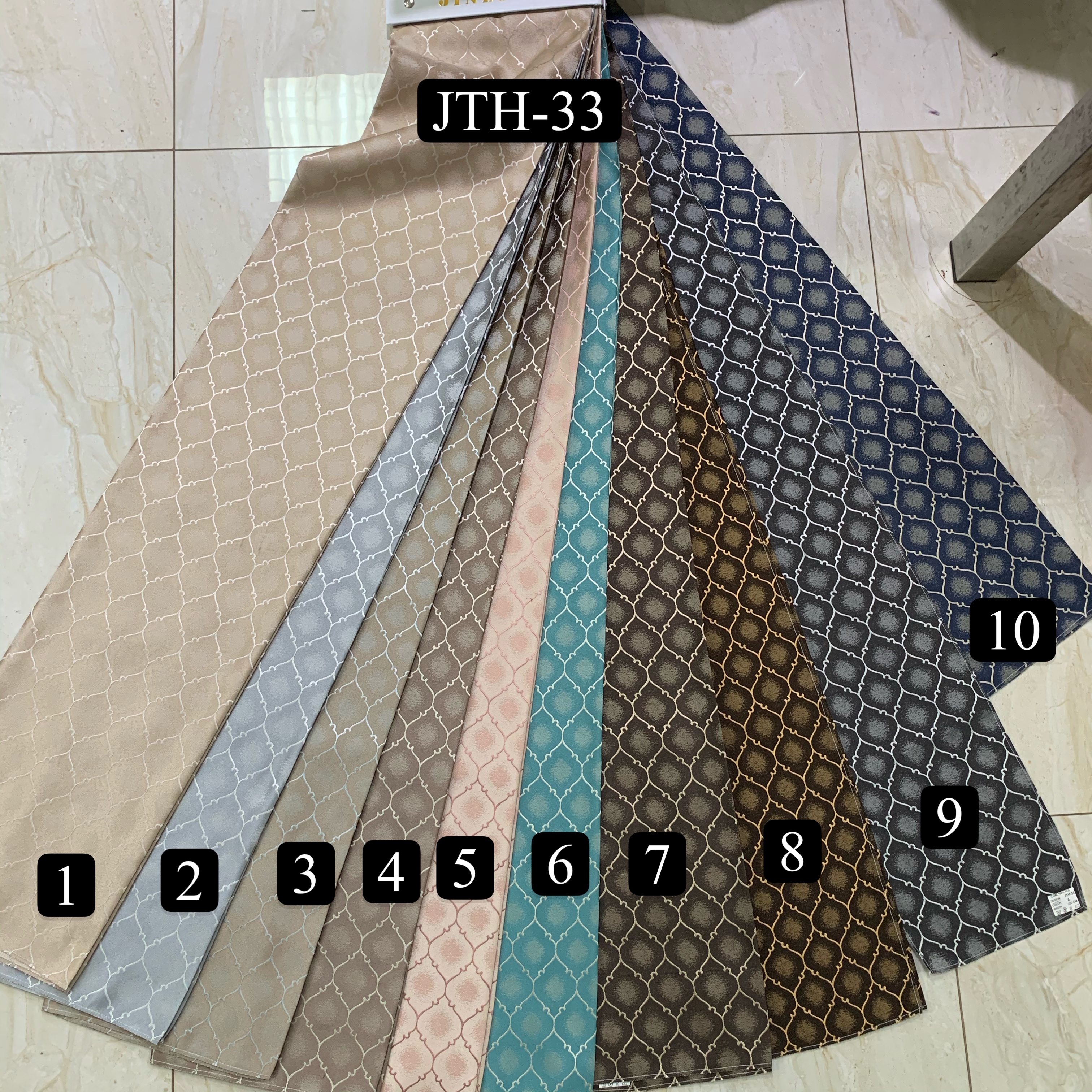 Jacquard Curtain Fabrics