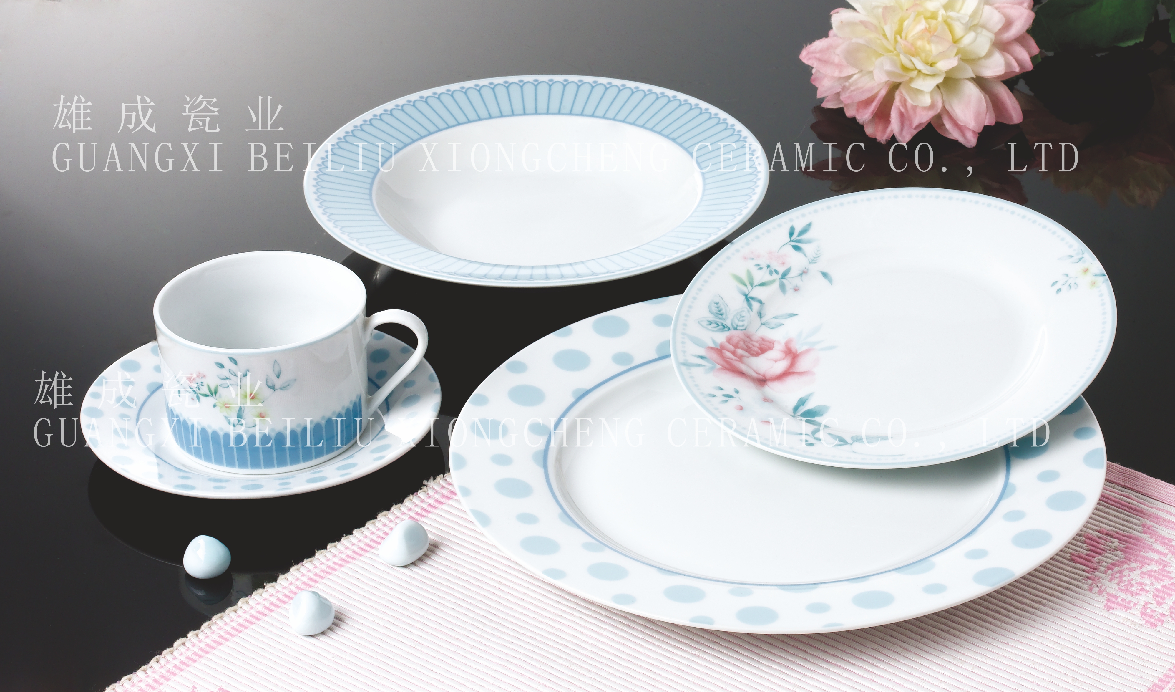 Round shape 20pc dinner set