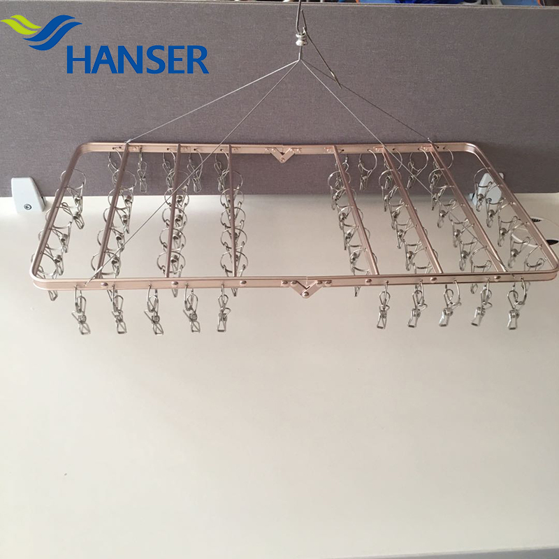 Stainless steel folding square drying rack
