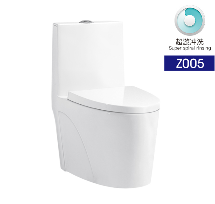 S526 Ceramic one piece siphon toilet
