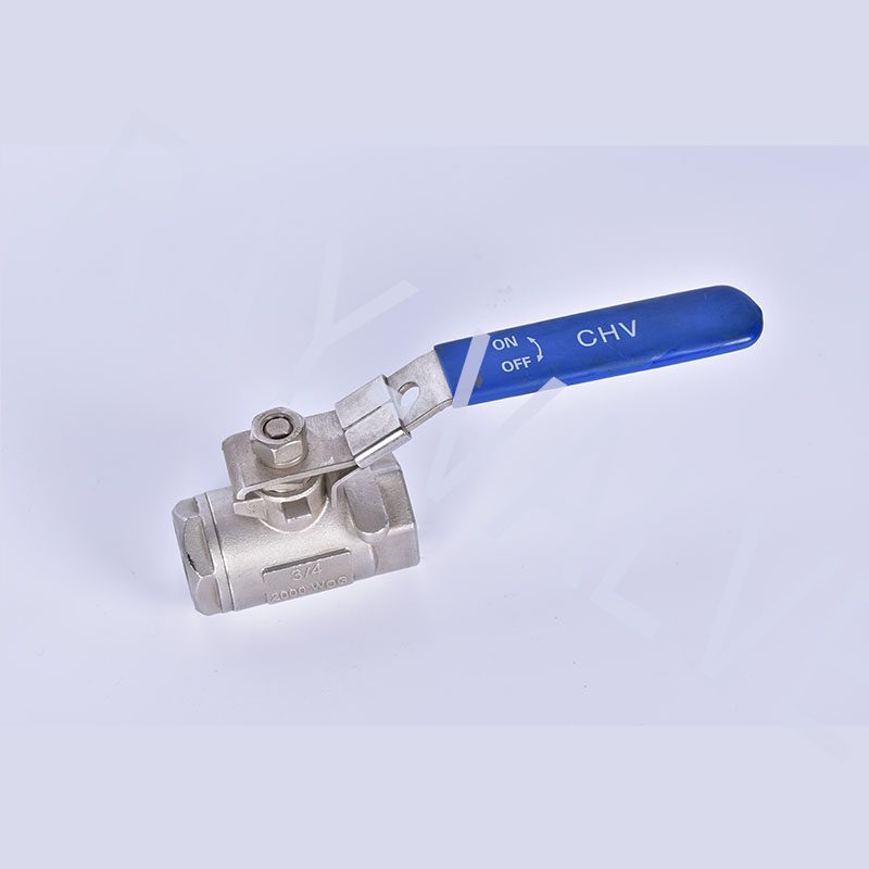 2 piece 2000 psi ball valve(reduced bore)