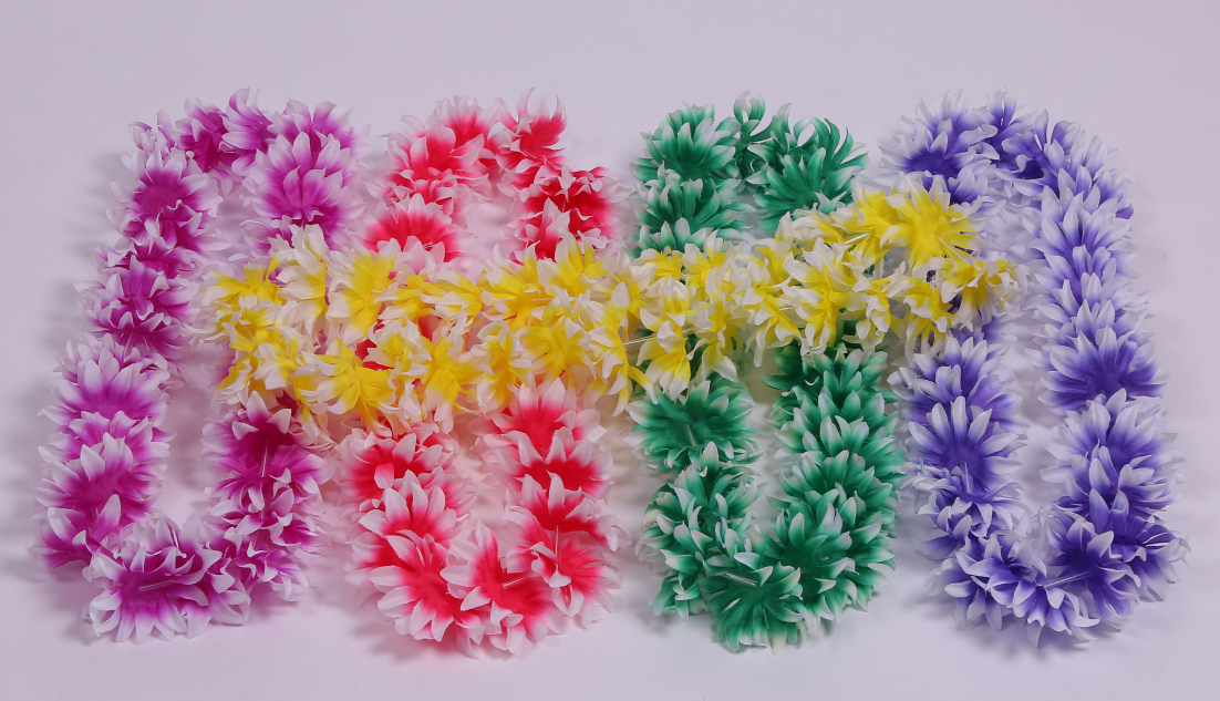 Chrysanthemum leis
